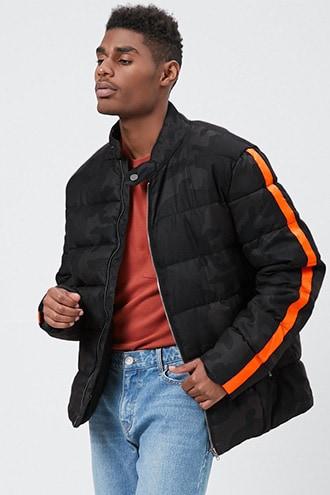 Forever21 American Stitch Camo Puffer Jacket