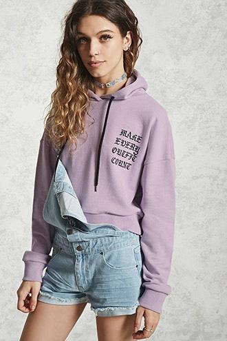 Forever21 Old English Graphic Hoodie