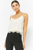Forever21 Polka Dot Lace Cami