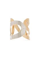 Forever21 Two-tone Cutout Cuff Bracelet