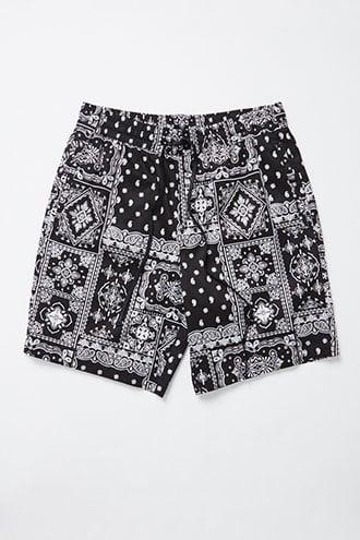Forever21 Paisley Print Drawstring Shorts