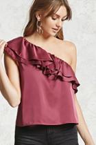 Forever21 Contemporary One-shoulder Top