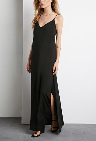 Forever21 Side Slit Maxi Dress