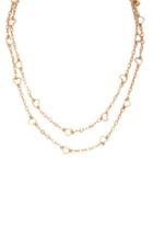 Forever21 Layered Heart Chain Necklace