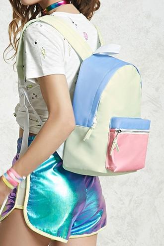 Forever21 Colorblock Mini Backpack