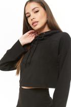 Forever21 Cowl Neck Drawstring Hoodie