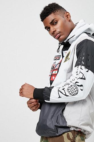 Forever21 Reason Worldwide Graphic Anorak