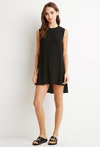 Forever21 Side-slit Longline Top