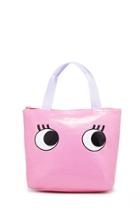 Forever21 Eyes Graphic Eco Tote