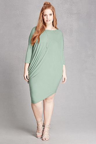 Forever21 Plus Size Asymmetrical Dress