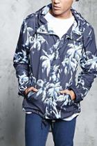 Forever21 Palm Tree Graphic Windbreaker