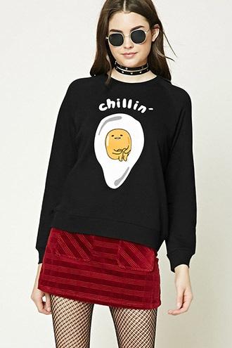 Forever21 Chillin Gudetama Sweatshirt