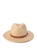 Forever21 Faux Leather Band Fedora (camel/tan)