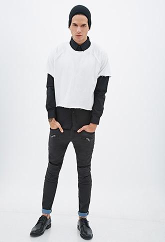 Forever21 Cut-off Pullover