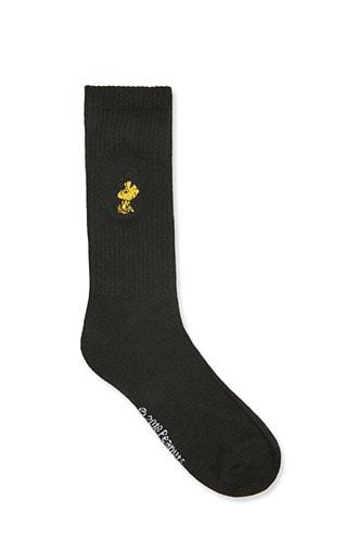 Forever21 Men Woodstock Graphic Crew Socks