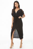 Forever21 Plunging Twist-front Dress