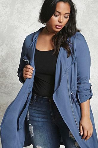 Forever21 Plus Size Zip-front Jacket