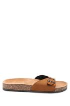 Forever21 Faux Suede Buckled Sandals