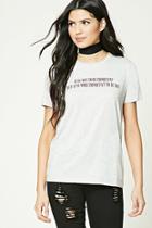 Forever21 Women's  Important To Be Nice Tee