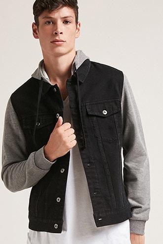 Forever21 Combo Denim Jacket