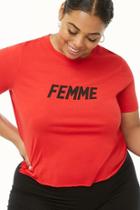 Forever21 Plus Size Femme Graphic Tee