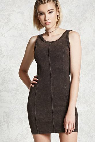 Forever21 Paneled Seam Tank Dress