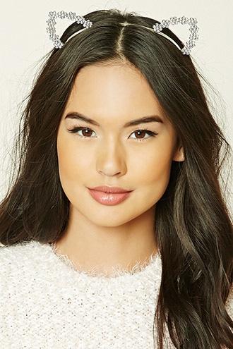 Forever21 Iridescent Cat Ear Headband