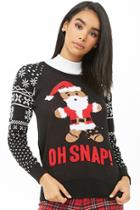 Forever21 Oh Snap Graphic Sweater