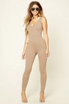 Forever21 Women's  Stretch-knit Jumpsuit