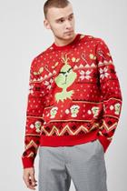 Forever21 The Grinch Graphic Sweater