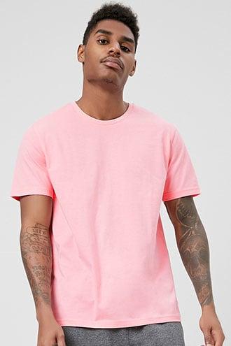 Forever21 Basic Cotton Crew Neck Tee