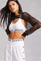 Forever21 Mesh Extreme Crop Top