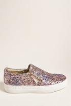 Forever21 Not Rated Glitter Low-top Tennis Shoes