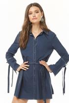 Forever21 Topstitched Shirt Dress