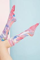 Forever21 Women's  Clashist Sand Art Socks