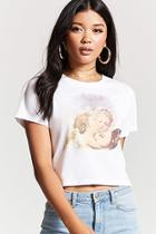 Forever21 Kissing Angels Graphic Tee
