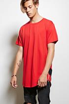 21 Men Men's  Red & Black Victorious Layered Back Tee