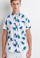 Forever21 Monkey Print Shirt