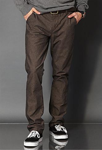 21 Men Crisp Oxford Pants