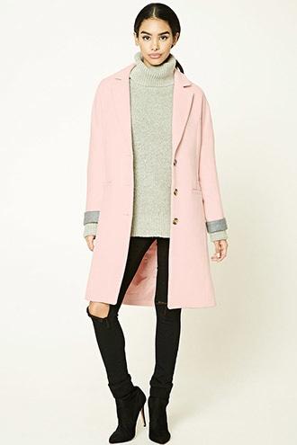Forever21 Au Revoir Longline Coat