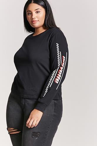 Forever21 Plus Size Corvette Graphic Tee
