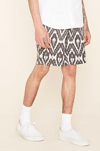 Forever21 Ikat Print Shorts