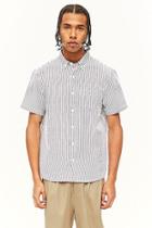 Forever21 Striped Seersucker Shirt