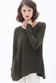 Forever21 Tulip-back Top