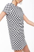 Forever21 Checkered T-shirt Dress
