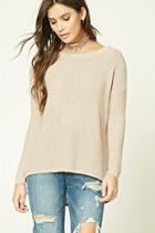 Forever21 V-cut Back Sweater