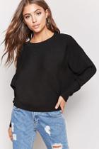Forever21 Ribbed Knit Batwing Sweater