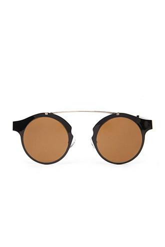 Forever21 Black & Brown Spitfire Intergalactic Sunglasses