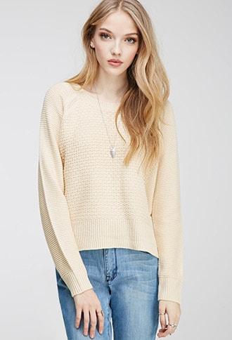 Forever21 Boxy Raglan Sweater