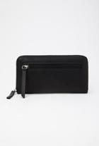 Forever21 Faux Leather Wallet (black)